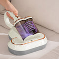Compact Dual Cup Handheld Mite Vacuum Cleaner
