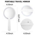 Usb Charging Led Mirror With Swivel Handle