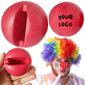 2" Red Circus Clown Nose Stress Reliever