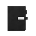 PU Leather Mirror Flip 240-Page Notebook