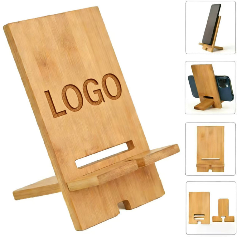 Bamboo Phone Stand Holder