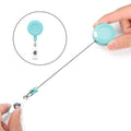 Colorful Badge Holder Retractable Clip
