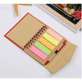 Eco-Recycled Magnetic Journal with Sticky Notes