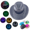 Led Lighting Laser Cowboy Hat