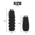 Silicone Foldable Sports Water Bottle