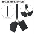 Full-Color Wristlet Keychain Wallet