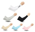 Unisex UV Protection Arm Cooling Sleeves Ice Silk Arm Cover