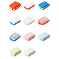 Folding 8 Compartment Travel Pill Organizer