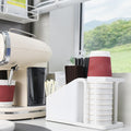 Easy Access Coffee Tea Organizer Compact Storage Solution