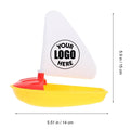 3-Piece Toddler Bathtub Sailboat Toy Set