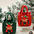 Felt Christmas Gift Tote Bag