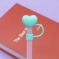 Heart Shaped Straw Cover