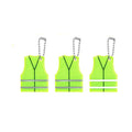 PVC Reflective Safety Vest Keytag