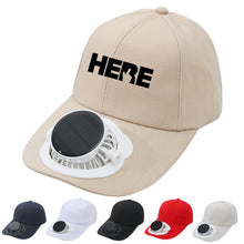 Solar Powered Fan Cap