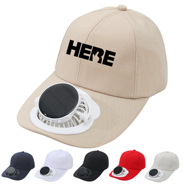 Solar Powered Fan Cap