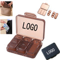 Moisture Resistant Portable Pill Box