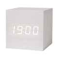 Wooden Voice-Controlled Silent Electronic Clock