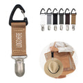 Elastic Polyester Alloy Hat Clip