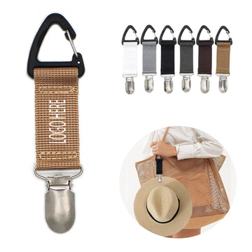 Elastic Polyester Alloy Hat Clip