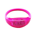 Abs Transparent Shell Silicone Luminous Bracelet