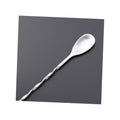 Stainless Steel Cocktail Spoon Mixing Fork Long Bartender