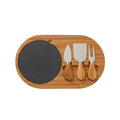 Bamboo Rock Cheese Board Set
