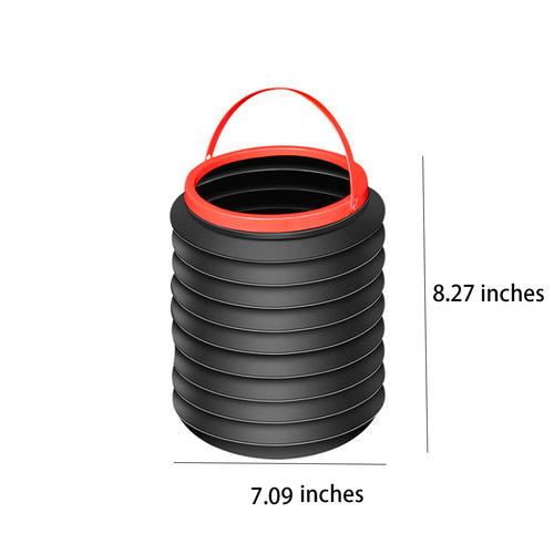 135.25oz Car Folding Collapsible Bucket,Car Trash Can for Camping Fishing Outdoor Travel