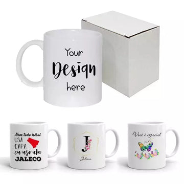 11 Oz. White Economy Ceramic Mug