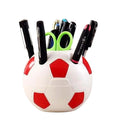 Creative Football Pen Holder Soccer Shape Pencil Container
