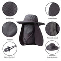 Breathable Wide Brim Summer UV Protection Hat