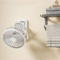 Desktop Wall Desk Clamp USB Charging Clip Fan