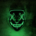 Halloween Led Cool Light Scary Clown Mask