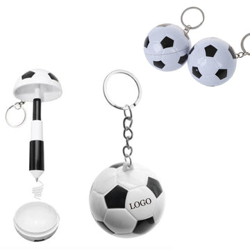 Football Shaped Pen W/ Keychain