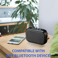 Fabric Bluetooth Speaker with Card Slot