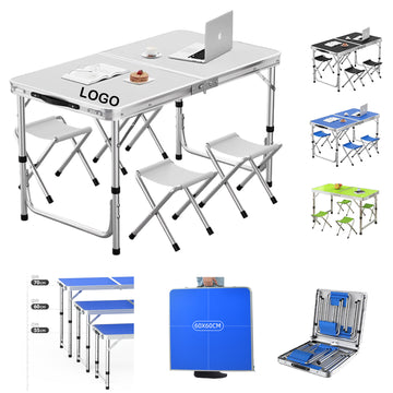 Aluminum Folding Table Set