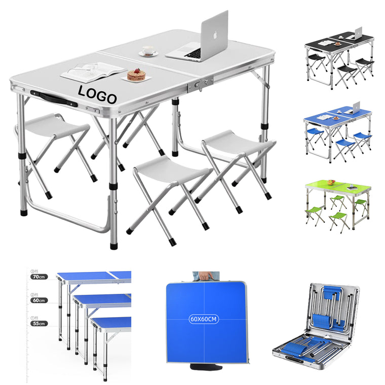 Aluminum Folding Table Set
