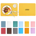 Pure Color Food-Grade Non-Slip Silicone Placemat For Kids