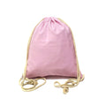 Cotton Canvas Drawstring Backpack