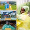 Portable Disposable Emergency Raincoats