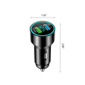Smart 2 Usb Car Rapid Charger With Blue Led