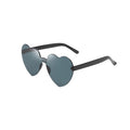 Heart Shape No Frame Sunglasses