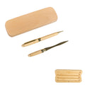 Maple Wood Pen & Letter Opener Set