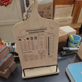 Bamboo Cookbook Stand