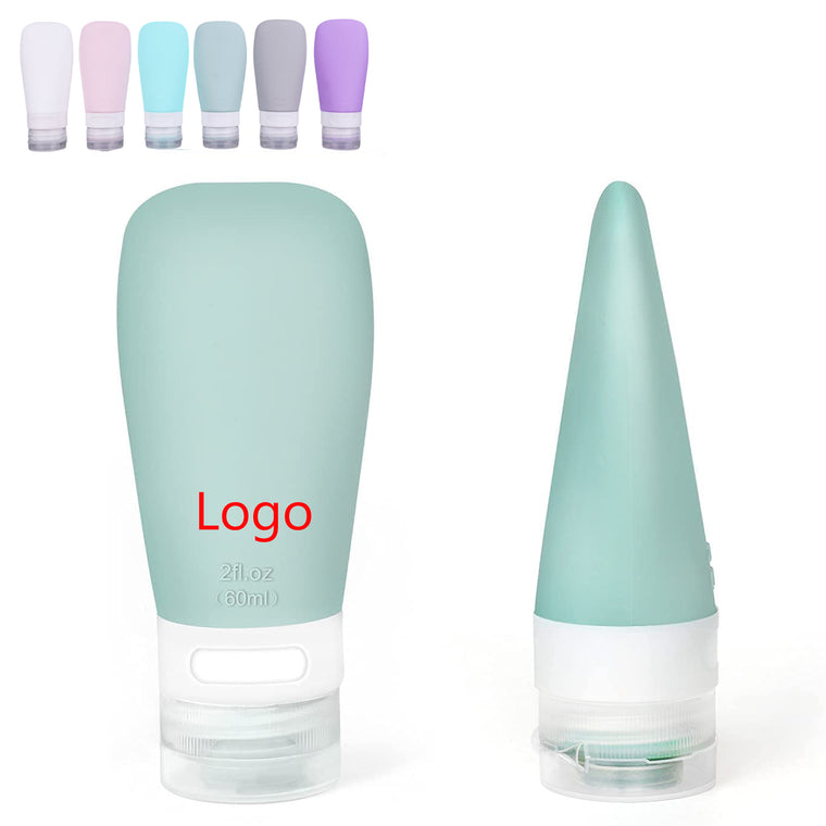 Portable Leak-Proof Silicone Travel Dispenser Bottle