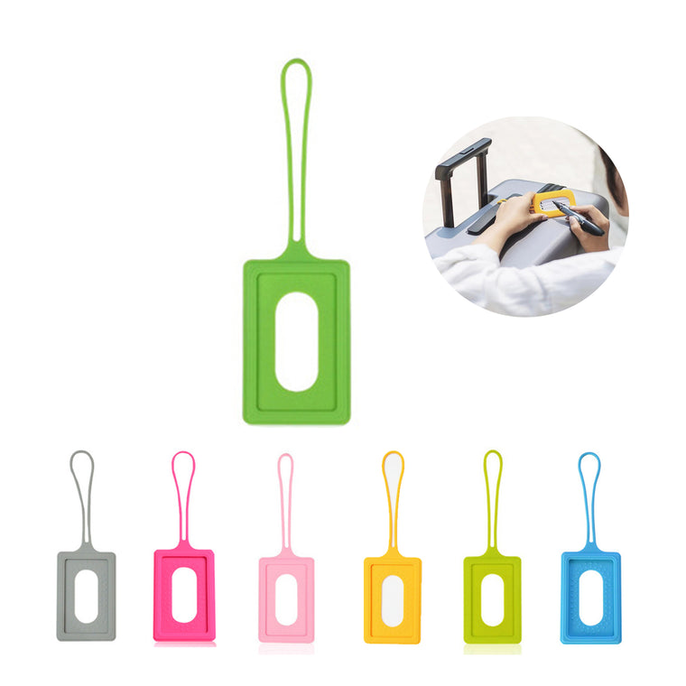 Silicone Card Holder/Luggage Tag