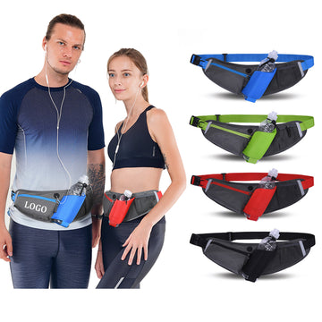 Running Belt Bag with Water Bottle Holder