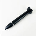 Plastic Rocket Shape Gel Rollerball Pen With Top Light