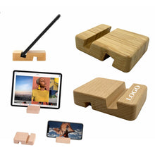 Beech/Bamboo Phone Stand