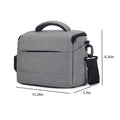 Portable Gray Camera Bag Handheld Shoulder Carry Case
