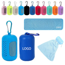 Soft Breathable Ice Towel With Case